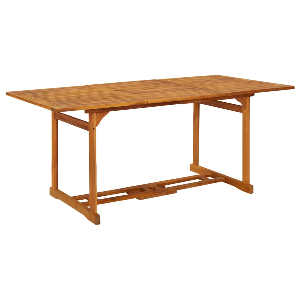 Tuintafel 180x90x75 cm massief acaciahout is nu te koop bij PeponiXL, paradijselijk wonen!