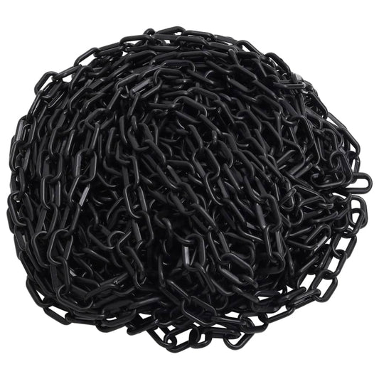 Veiligheidsketting Ø 8 mm 30 m kunststof zwart is nu te koop bij PeponiXL, paradijselijk wonen!