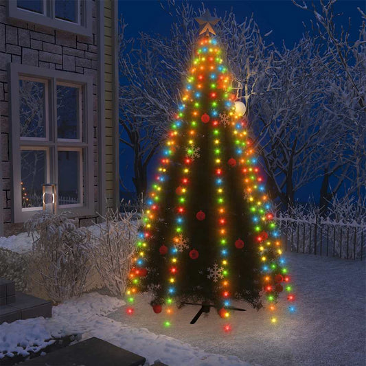 Kerstboomverlichting met 250 LED's meerkleurig net 250 cm is nu te koop bij PeponiXL, paradijselijk wonen!