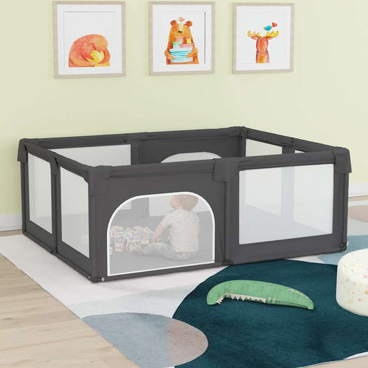 Babybox met 2 deuren oxford stof donkergrijs is nu te koop bij PeponiXL, paradijselijk wonen!