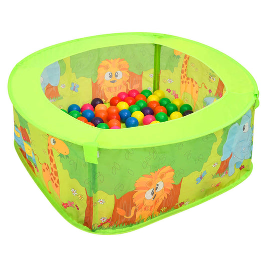 Ballenbak voor kinderen met 50 ballen 75x75x32 cm is nu te koop bij PeponiXL, paradijselijk wonen!