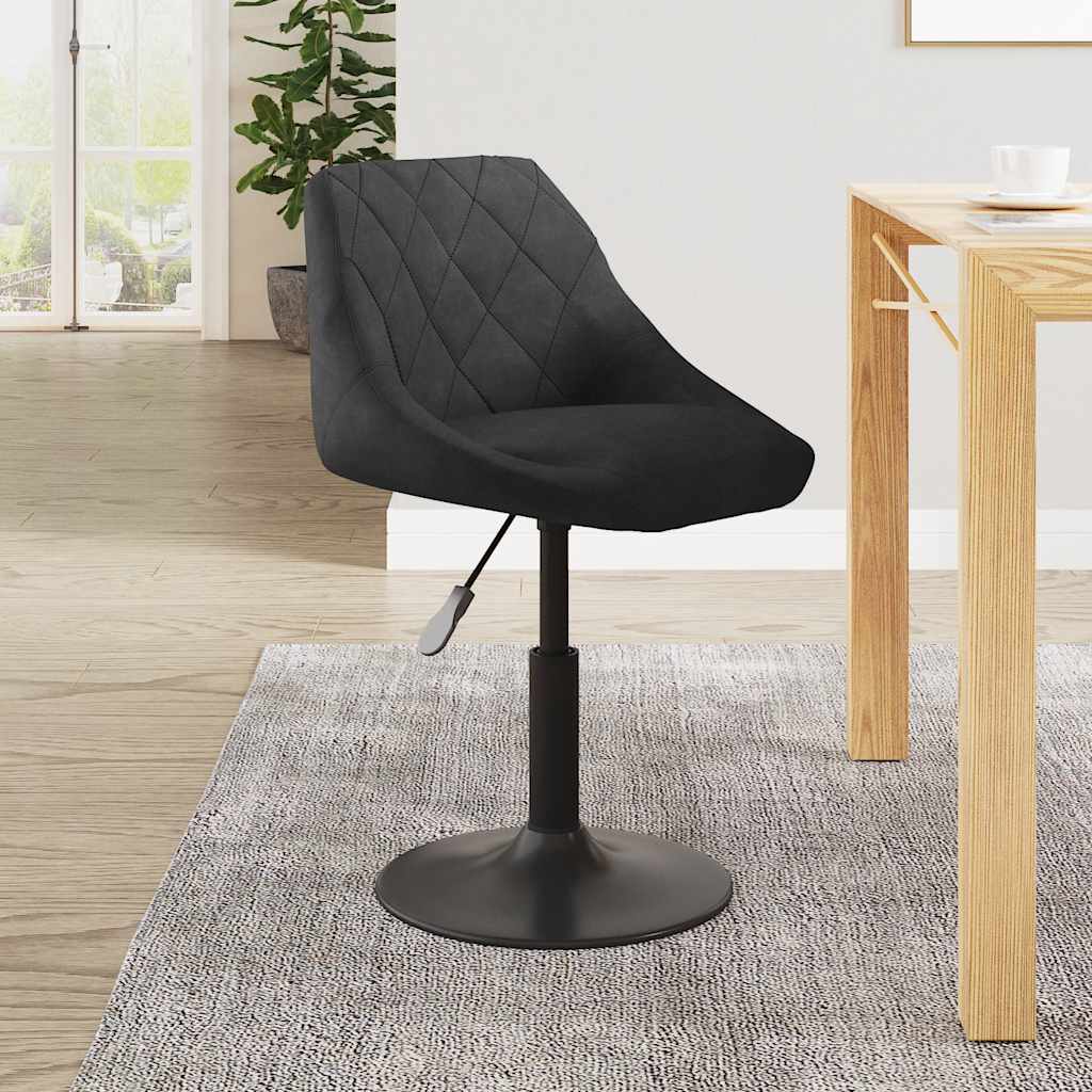 Barkruk fluweel zwart is nu te koop bij PeponiXL, paradijselijk wonen!