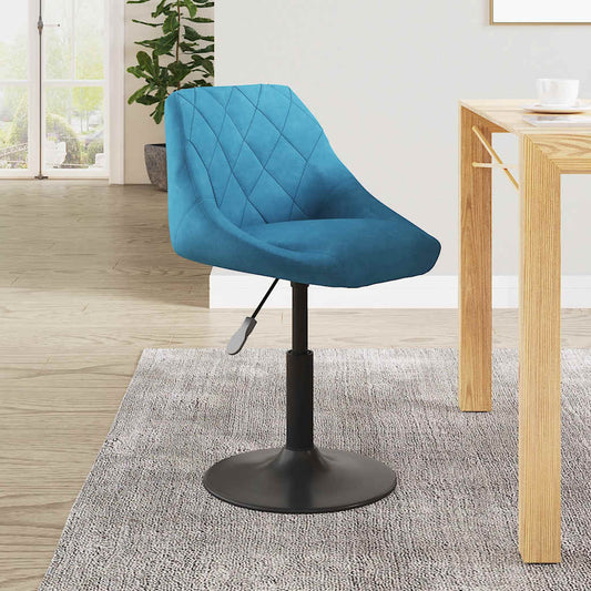 Barkruk fluweel blauw is nu te koop bij PeponiXL, paradijselijk wonen!