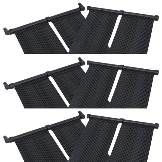 Solarverwarmingspanelen voor zwembad 6 st 80x310 cm is nu te koop bij PeponiXL, paradijselijk wonen!