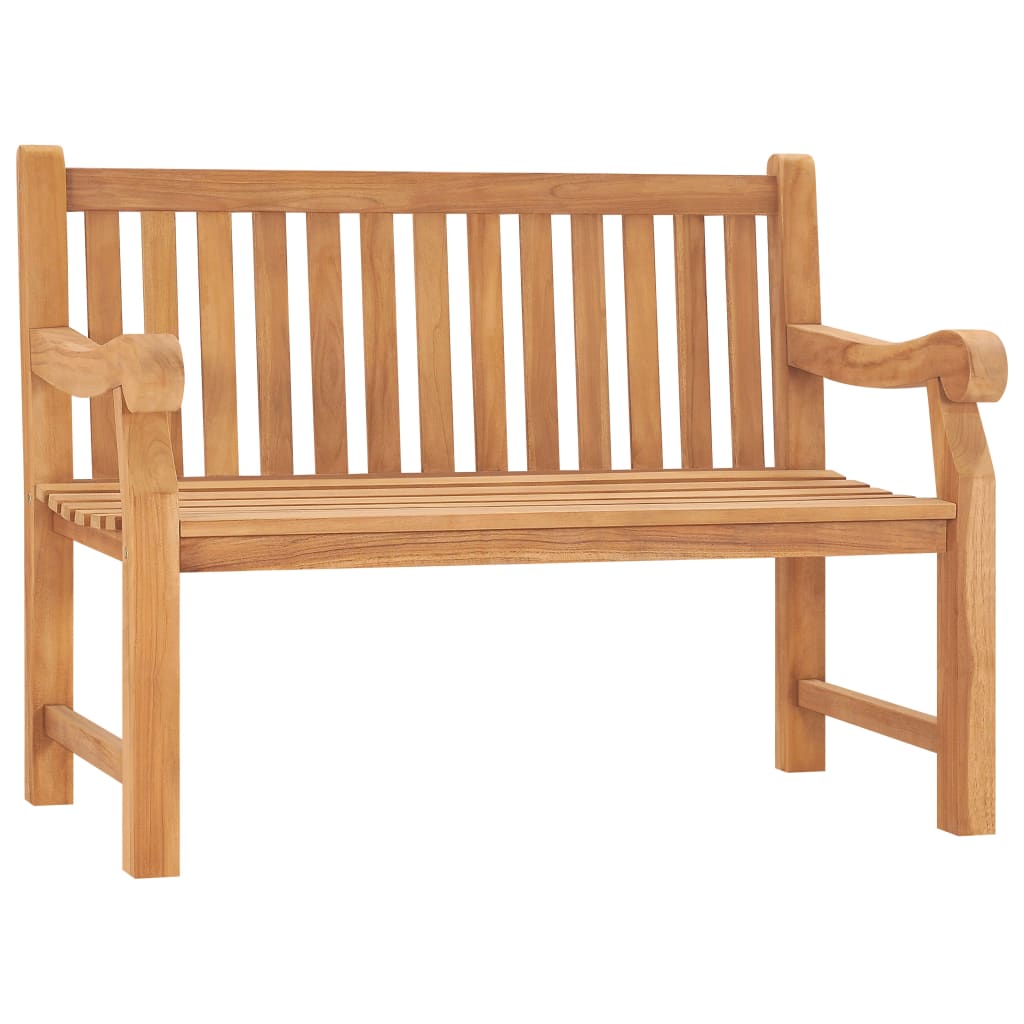 Tuinbank 114 cm massief teakhout is nu te koop bij PeponiXL, paradijselijk wonen!