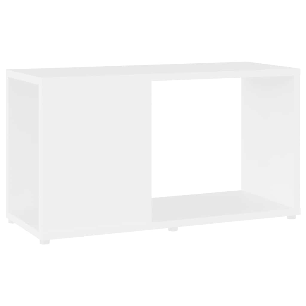 Tv-meubel 60x24x32 cm bewerkt hout wit is nu te koop bij PeponiXL, paradijselijk wonen!