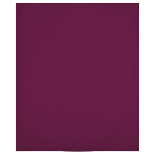 Hoeslaken jersey 100x200 cm katoen bordeauxrood is nu te koop bij PeponiXL, paradijselijk wonen!