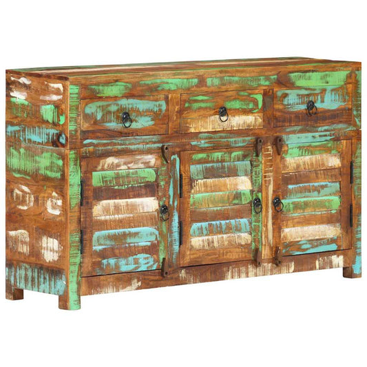 Dressoir 110x30x65 cm massief gerecycled hout is nu te koop bij PeponiXL, paradijselijk wonen!