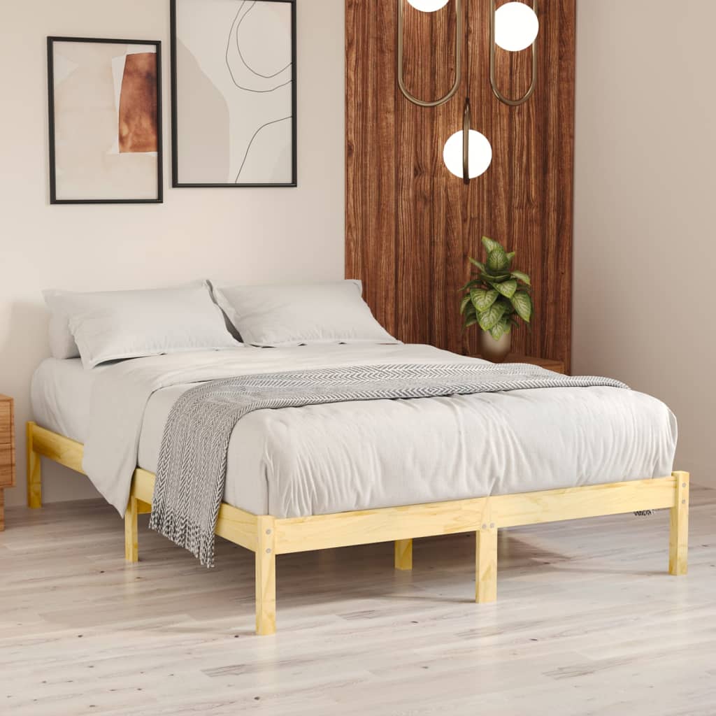 Bedframe massief hout 180x200 cm is nu te koop bij PeponiXL, paradijselijk wonen!