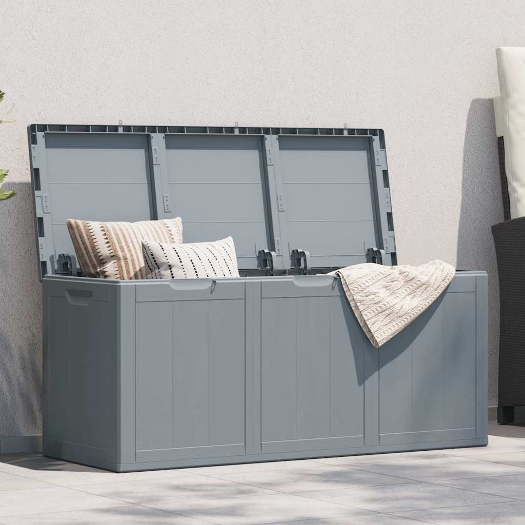 Tuinbox 270 L PP houtlook grijs is nu te koop bij PeponiXL, paradijselijk wonen!