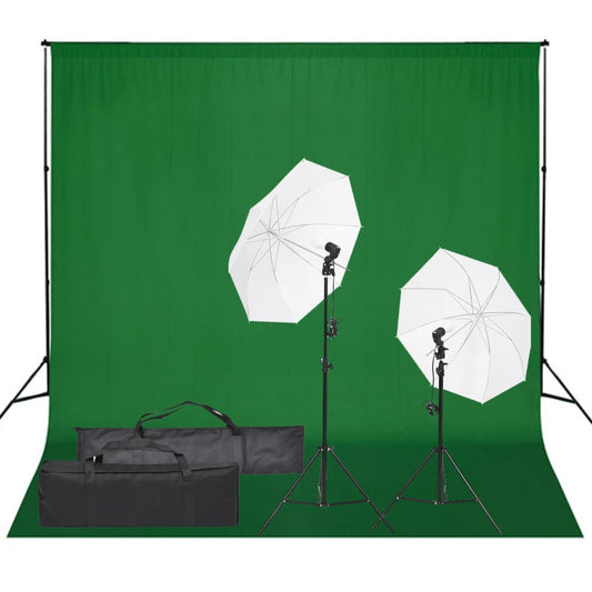 Fotostudioset met verlichtingsset en achtergrond is nu te koop bij PeponiXL, paradijselijk wonen!
