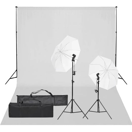 Fotostudioset met verlichtingsset en achtergrond is nu te koop bij PeponiXL, paradijselijk wonen!