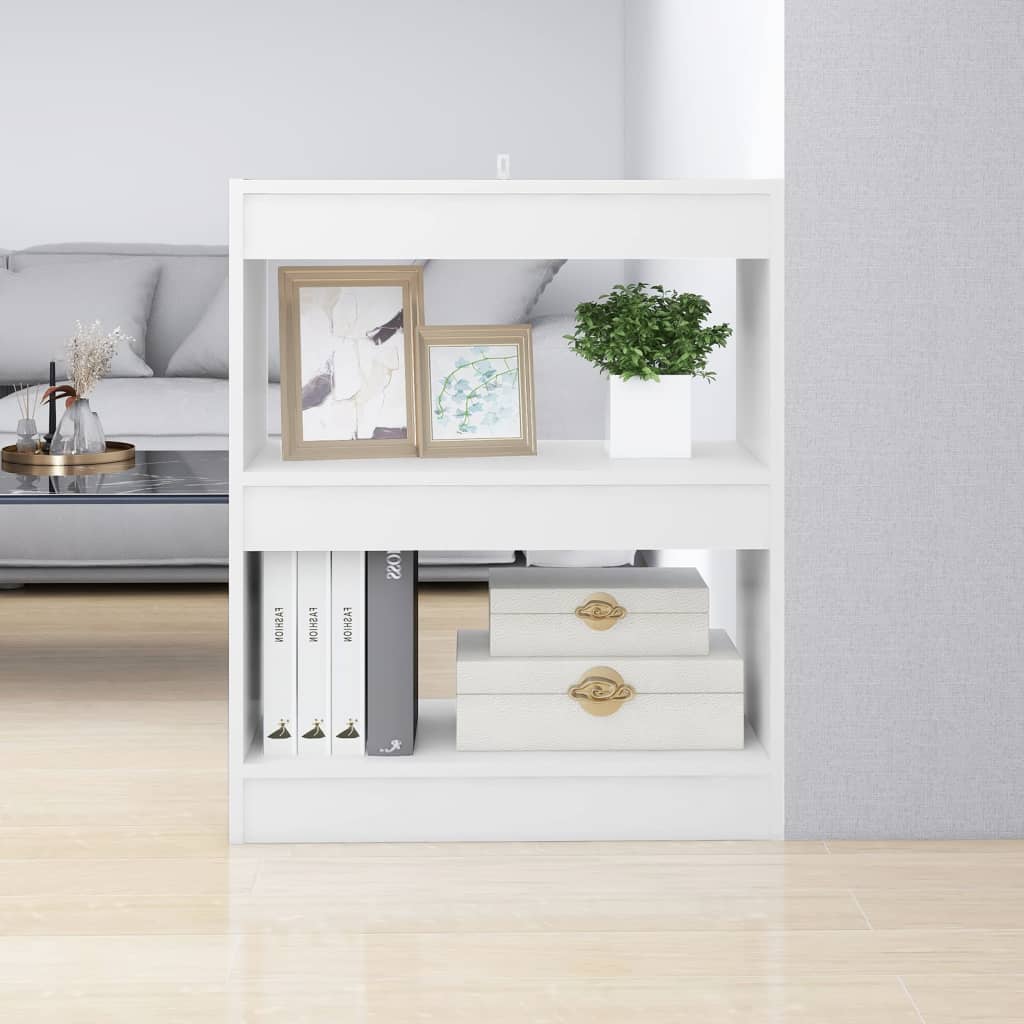 Boekenkast/kamerscherm 60x30x72 cm wit is nu te koop bij PeponiXL, paradijselijk wonen!