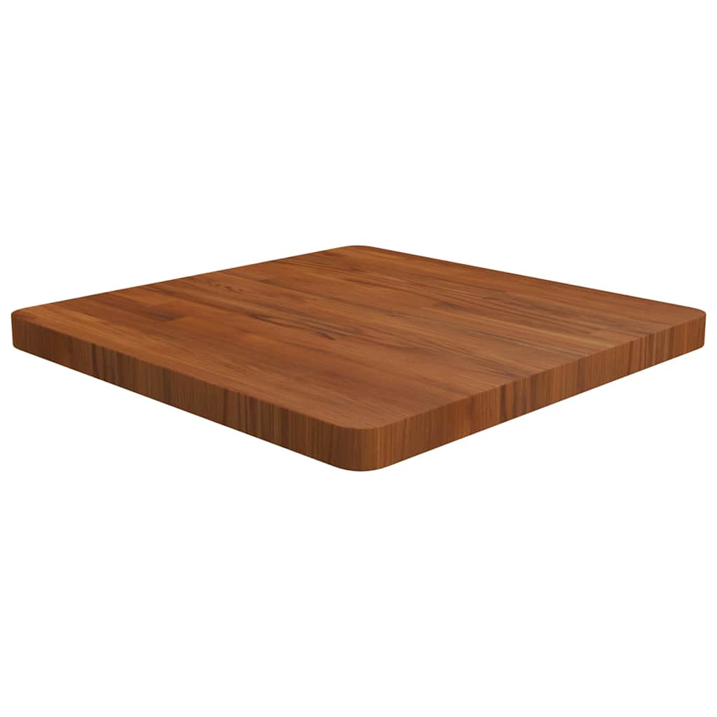 Tafelblad vierkant 60x60x4cm behandeld eiken donkerbruin is nu te koop bij PeponiXL, paradijselijk wonen!