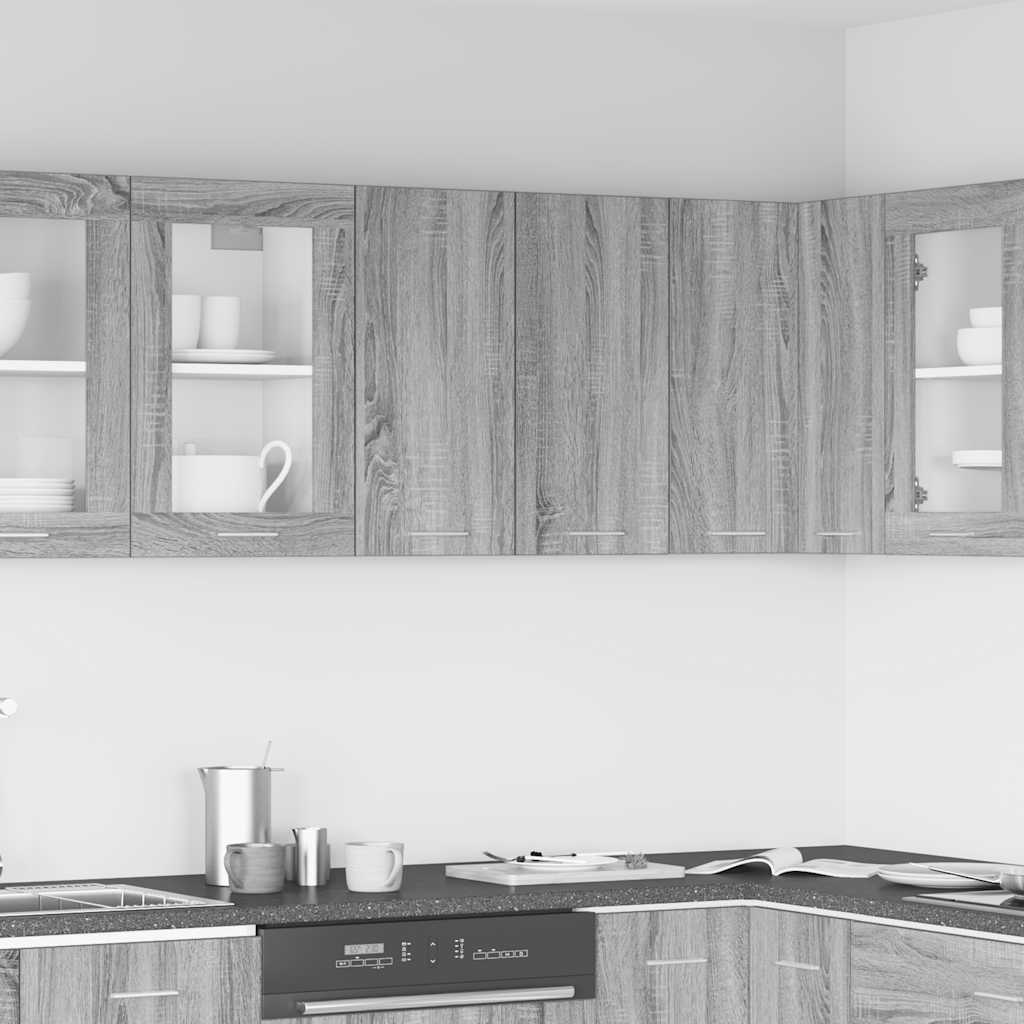 Bovenkast Lyon 60x31x60 cm grijs sonoma eiken is nu te koop bij PeponiXL, paradijselijk wonen!
