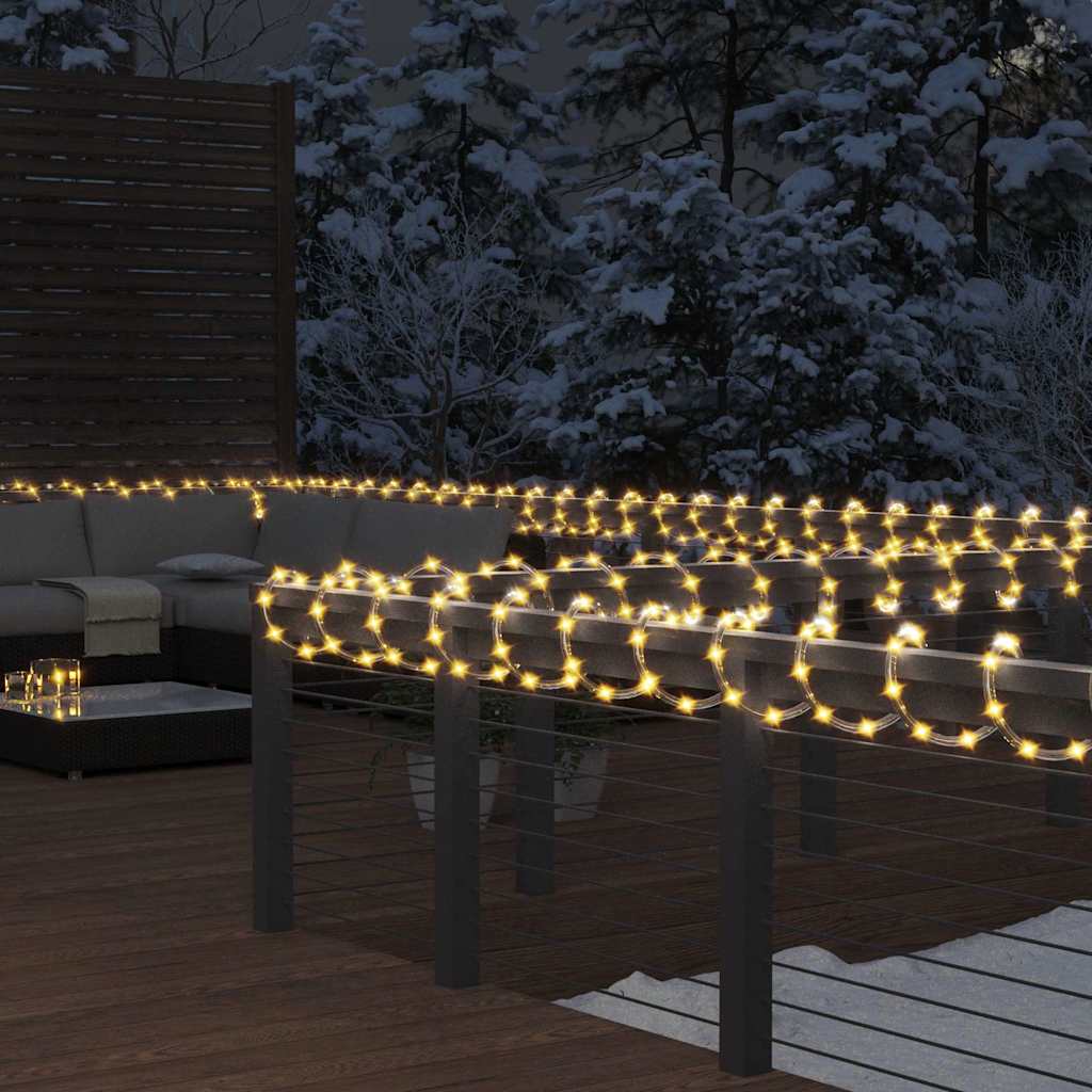 Lichtslinger met 120 LED's warmwit 5 m PVC is nu te koop bij PeponiXL, paradijselijk wonen!