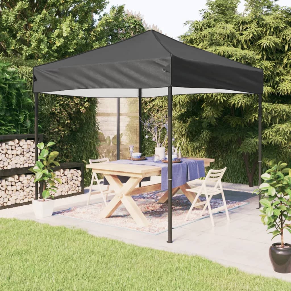 Partytent inklapbaar 2x2 m antracietkleurig is nu te koop bij PeponiXL, paradijselijk wonen!