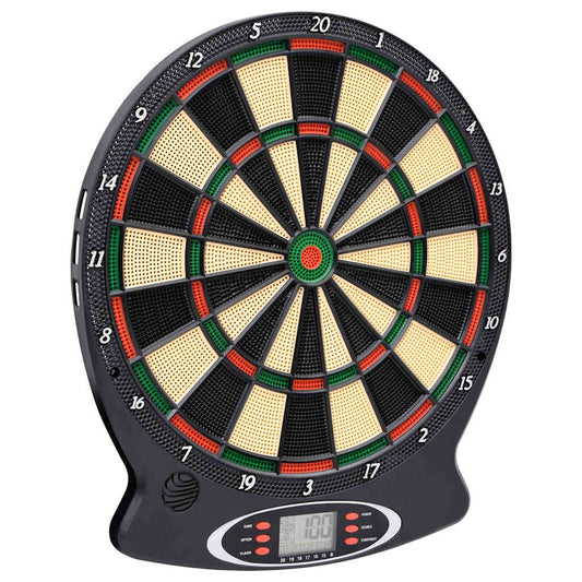 Dartbord elektrisch met darts polypropeen zwart is nu te koop bij PeponiXL, paradijselijk wonen!