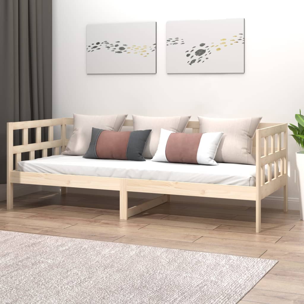 Slaapbank massief grenenhout 90x200 cm is nu te koop bij PeponiXL, paradijselijk wonen!