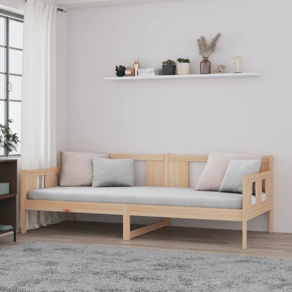 Slaapbank massief grenenhout 90x190 cm is nu te koop bij PeponiXL, paradijselijk wonen!