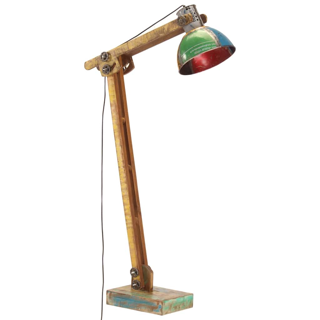 vidaXL Vloerlamp E27 meerkleurig
