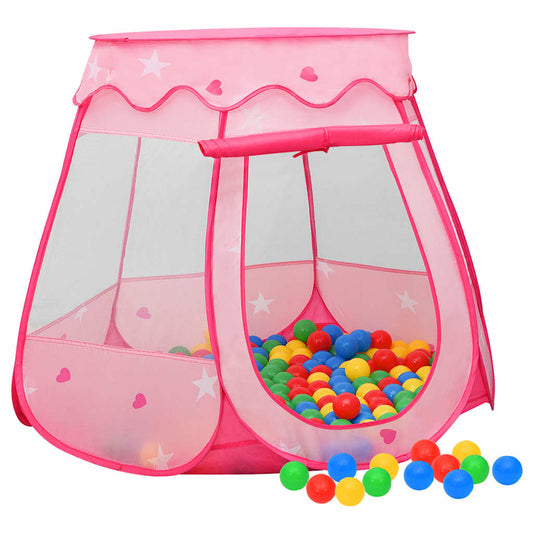 Kinderspeeltent 102x102x82 cm roze is nu te koop bij PeponiXL, paradijselijk wonen!