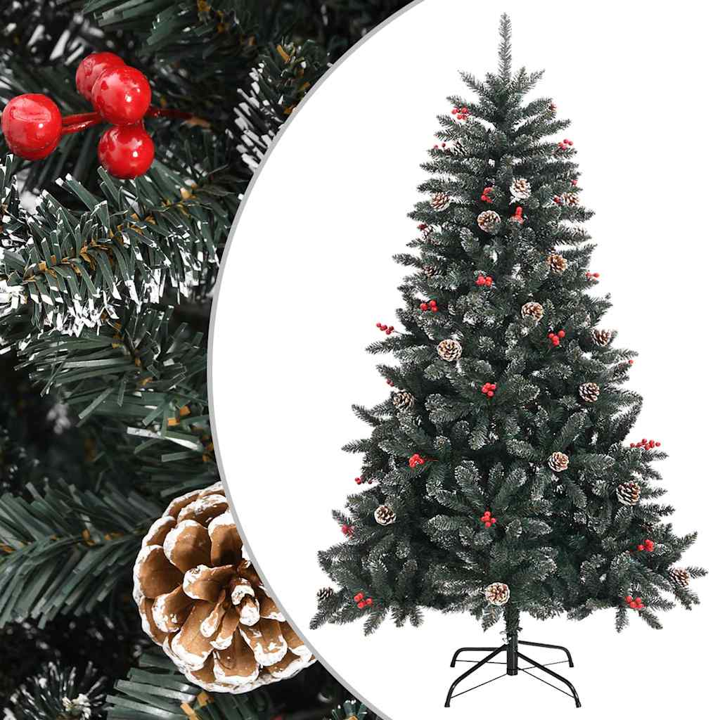Kunstkerstboom met standaard 120 cm PVC groen is nu te koop bij PeponiXL, paradijselijk wonen!