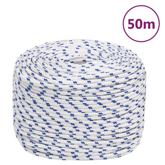 Boot touw 8 mm 50 m polypropyleen wit is nu te koop bij PeponiXL, paradijselijk wonen!