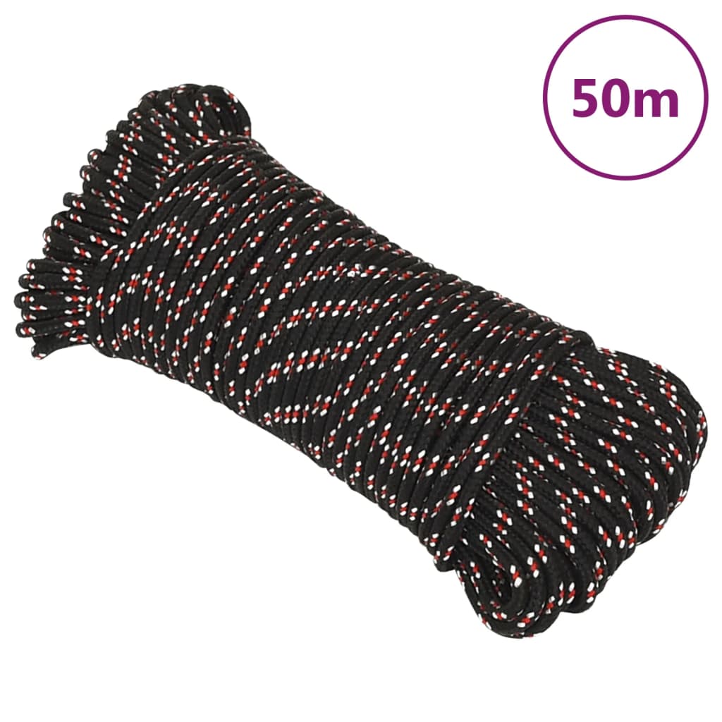 Boot touw 5 mm 50 m polypropyleen zwart is nu te koop bij PeponiXL, paradijselijk wonen!