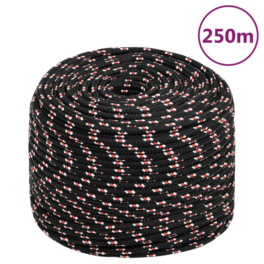 Boot touw 6 mm 250 m polypropyleen zwart is nu te koop bij PeponiXL, paradijselijk wonen!