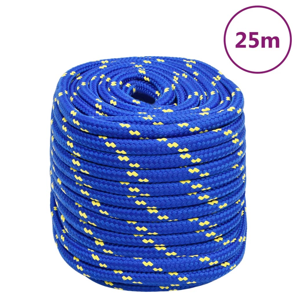 Boottouw 18 mm 25 m polypropeen blauw is nu te koop bij PeponiXL, paradijselijk wonen!