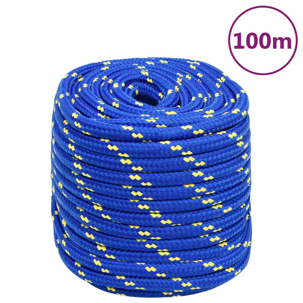 Boottouw 18 mm 100 m polypropeen blauw is nu te koop bij PeponiXL, paradijselijk wonen!