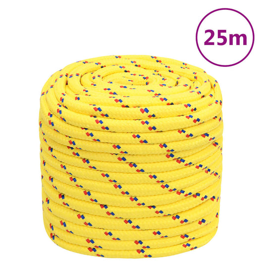 Boottouw 18 mm 25 m polypropyleen geel is nu te koop bij PeponiXL, paradijselijk wonen!