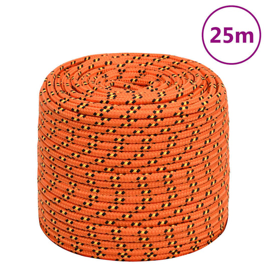 Boottouw 6 mm 25 m polypropyleen oranje is nu te koop bij PeponiXL, paradijselijk wonen!