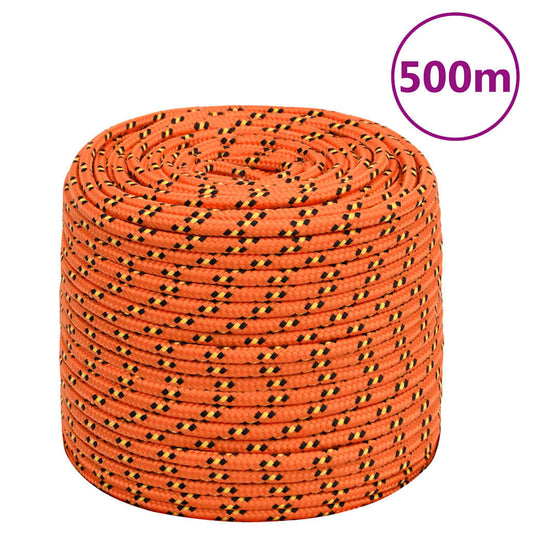 Boottouw 6 mm 500 m polypropyleen oranje is nu te koop bij PeponiXL, paradijselijk wonen!