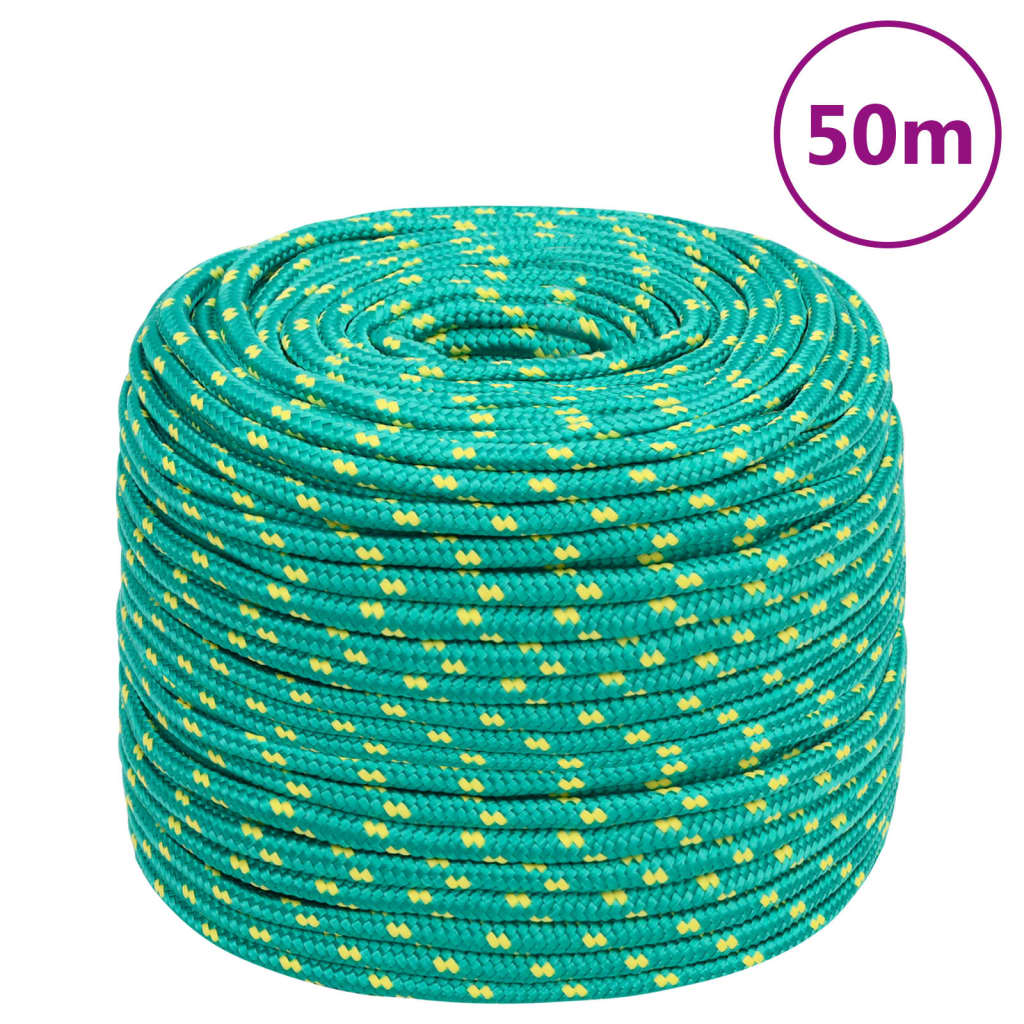 Boottouw 8 mm 50 m polypropyleen groen is nu te koop bij PeponiXL, paradijselijk wonen!