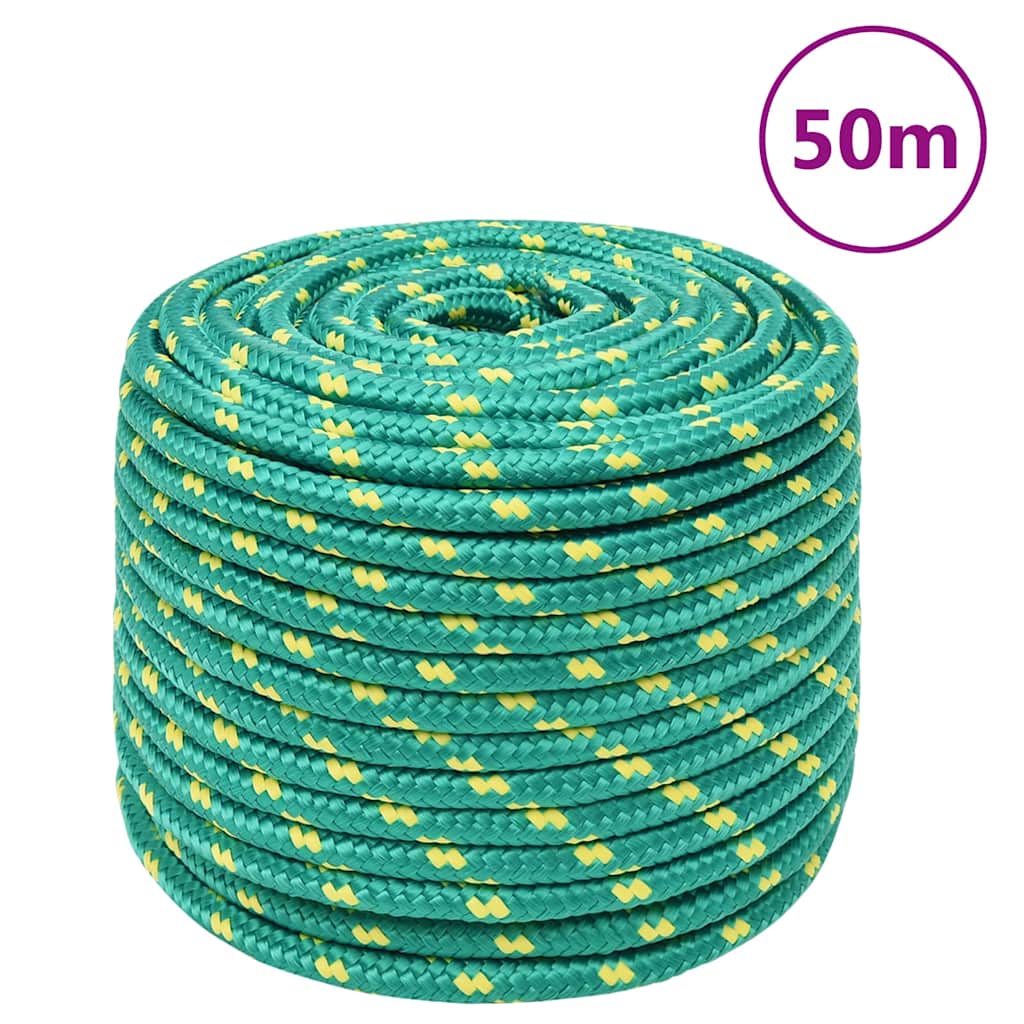 Boottouw 12 mm 50 m polypropyleen groen is nu te koop bij PeponiXL, paradijselijk wonen!