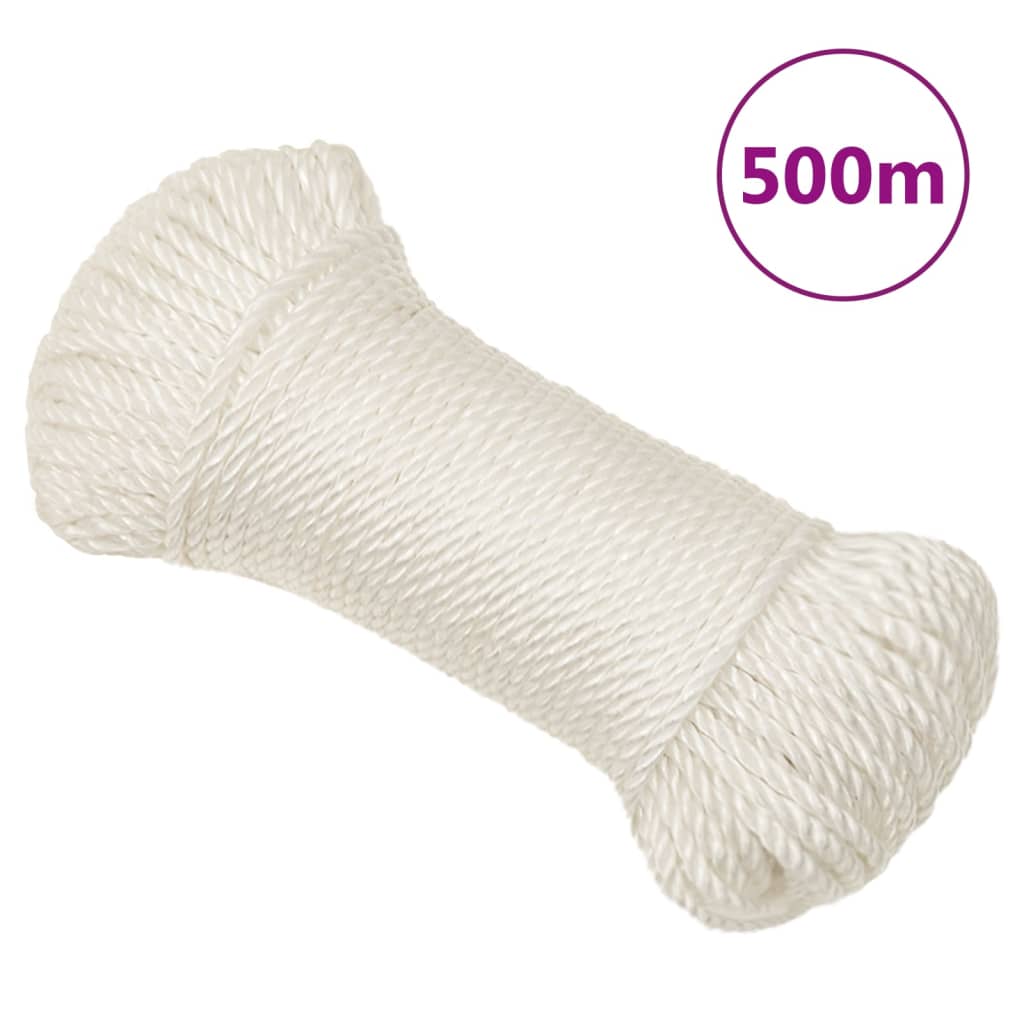 Werktouw 6 mm 500 m polypropeen wit is nu te koop bij PeponiXL, paradijselijk wonen!
