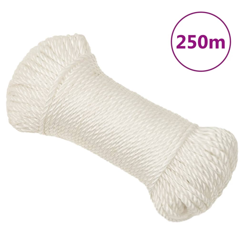 Werktouw 8 mm 250 m polypropeen wit is nu te koop bij PeponiXL, paradijselijk wonen!