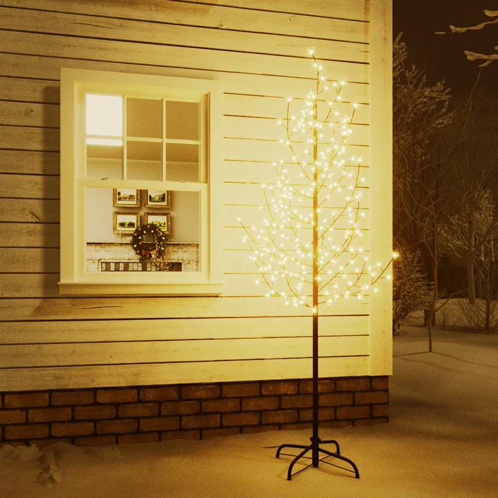 Boom kersenbloesem 220 LED's warmwit 220 cm is nu te koop bij PeponiXL, paradijselijk wonen!