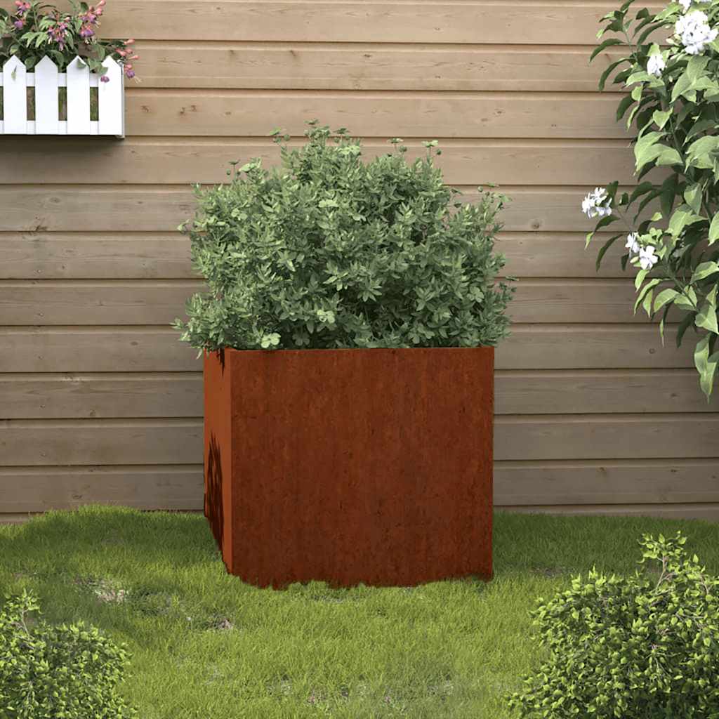 Plantenbak 42x40x39 cm cortenstaal is nu te koop bij PeponiXL, paradijselijk wonen!