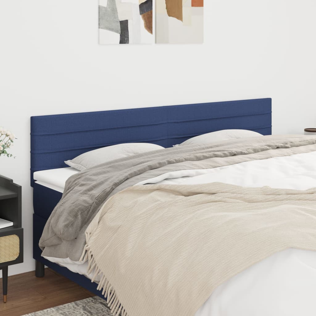 Hoofdborden 160x5x78/88 cm stof blauw is nu te koop bij PeponiXL, paradijselijk wonen!