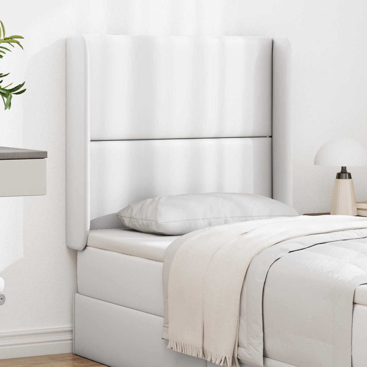 Hoofdbord oor Wit PVC is nu te koop bij PeponiXL, paradijselijk wonen!