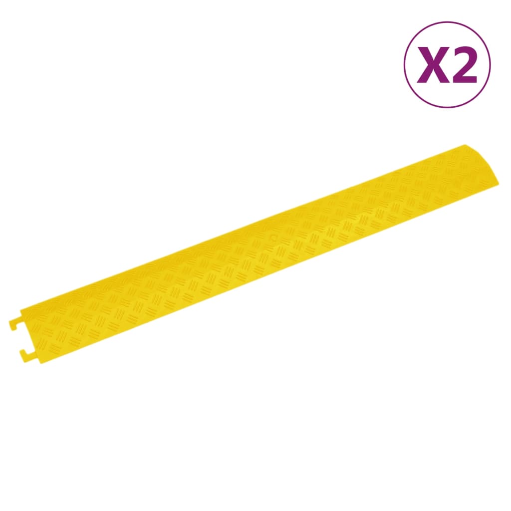 Kabelbeschermers drempel 2 st 98,5 cm geel is nu te koop bij PeponiXL, paradijselijk wonen!