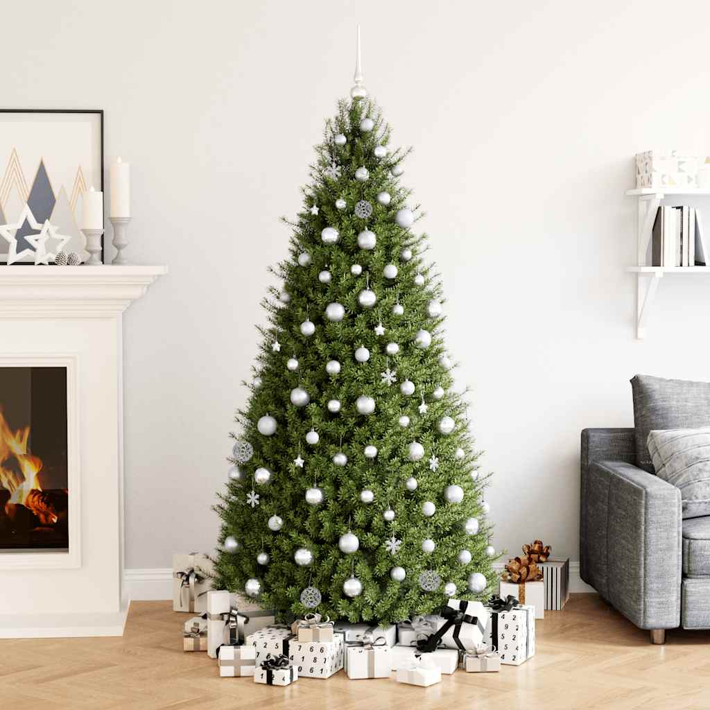 111-delige Kerstballenset polystyreen zilverkleurig is nu te koop bij PeponiXL, paradijselijk wonen!