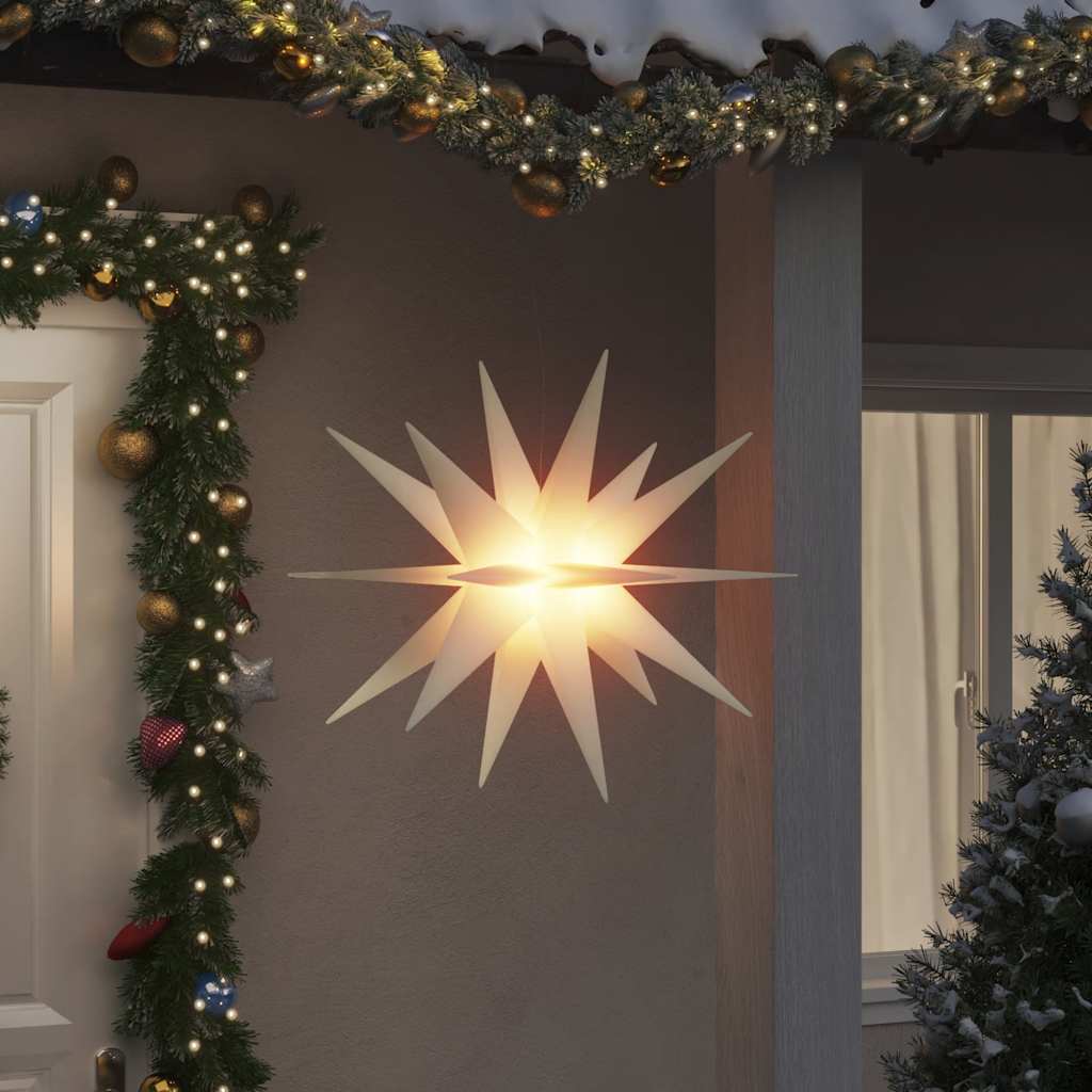 Kerstlamp met LED inklapbaar 100 cm wit is nu te koop bij PeponiXL, paradijselijk wonen!