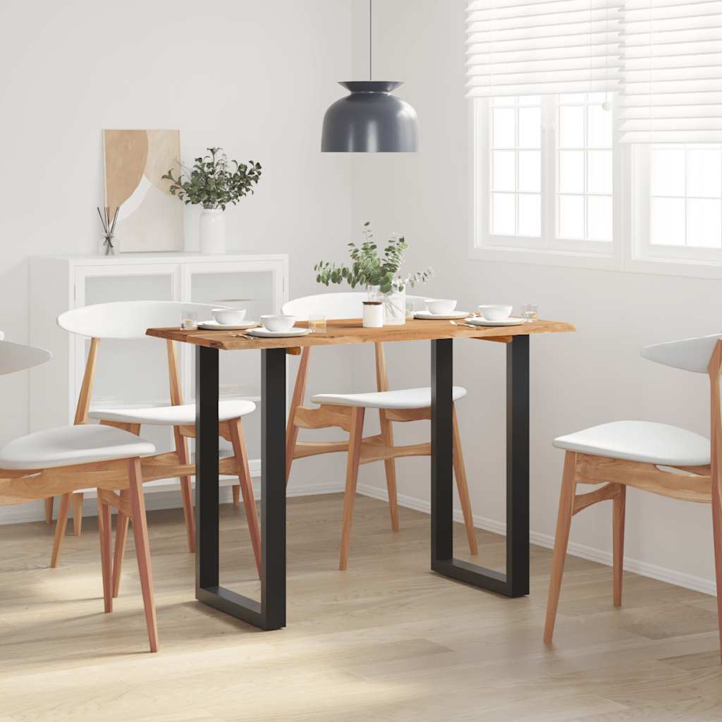 Eettafel 110x50x76 cm massief acaciahout is nu te koop bij PeponiXL, paradijselijk wonen!
