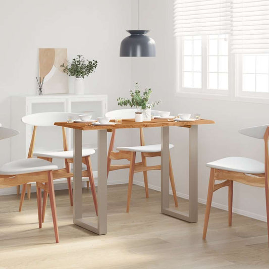 Eettafel 110x50x76 cm massief acaciahout is nu te koop bij PeponiXL, paradijselijk wonen!