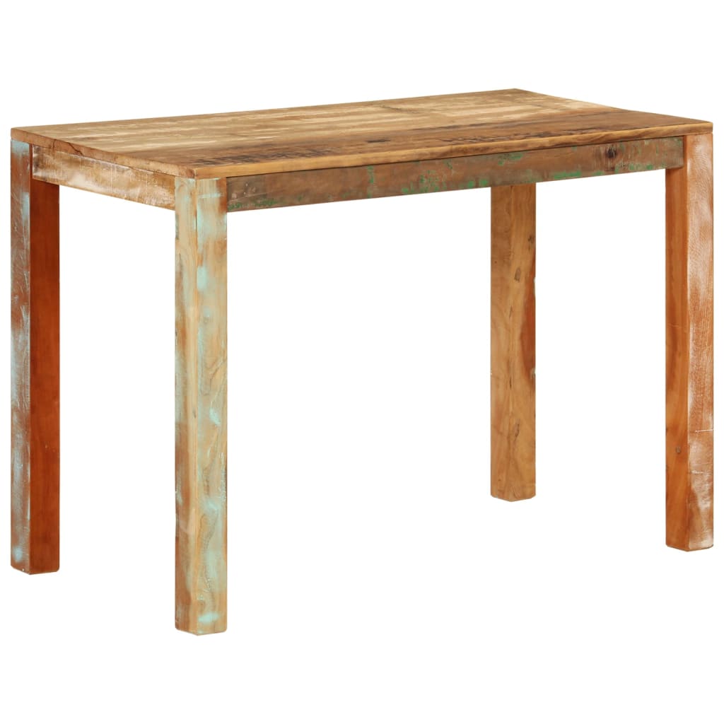 Eettafel 110x55x76 cm gerecycled massief mangohout is nu te koop bij PeponiXL, paradijselijk wonen!