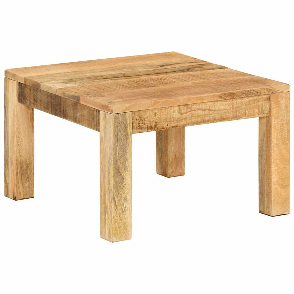 Salontafel 55x55x35 cm massief mangohout is nu te koop bij PeponiXL, paradijselijk wonen!